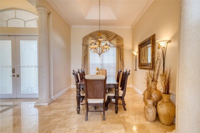 SPECTACULAR WATER VIEWS FROM 5 BED, 4 FULL BATH, POOL WITH on Heron Bay Golf Club in Florida - for sale on GolfHomes.com, golf home, golf lot