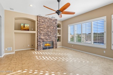 Located on a Prime, Private View Lot this 4-bed, 2.5-bath TW on Estrella Mountain Ranch Golf Course in Arizona - for sale on GolfHomes.com, golf home, golf lot