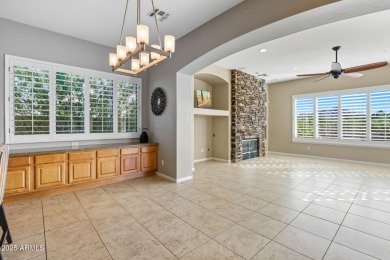 Located on a Prime, Private View Lot this 4-bed, 2.5-bath TW on Estrella Mountain Ranch Golf Course in Arizona - for sale on GolfHomes.com, golf home, golf lot