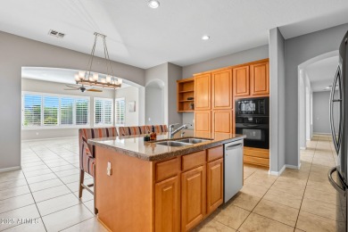Located on a Prime, Private View Lot this 4-bed, 2.5-bath TW on Estrella Mountain Ranch Golf Course in Arizona - for sale on GolfHomes.com, golf home, golf lot
