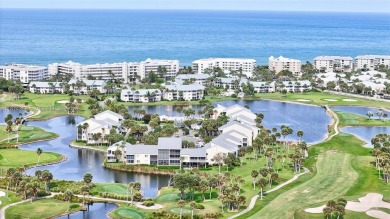 PANORAMIC GOLF COURSE AND LAKE VIEWS from every space in this on Ocean Club At the Hutchinson Island Beach Resort in Florida - for sale on GolfHomes.com, golf home, golf lot