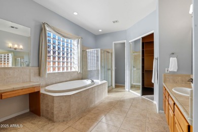 Located on a Prime, Private View Lot this 4-bed, 2.5-bath TW on Estrella Mountain Ranch Golf Course in Arizona - for sale on GolfHomes.com, golf home, golf lot