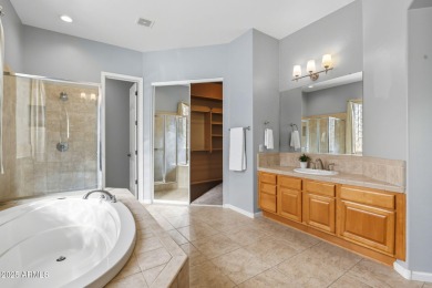Located on a Prime, Private View Lot this 4-bed, 2.5-bath TW on Estrella Mountain Ranch Golf Course in Arizona - for sale on GolfHomes.com, golf home, golf lot