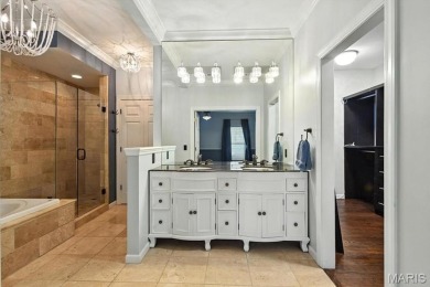 Sunday open house (06/29), 1-4 p.m.  Beautiful full brick custom on Country Club at the Legends in Missouri - for sale on GolfHomes.com, golf home, golf lot