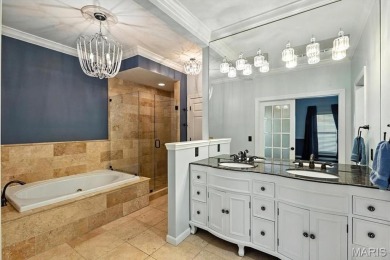 Sunday open house (06/29), 1-4 p.m.  Beautiful full brick custom on Country Club at the Legends in Missouri - for sale on GolfHomes.com, golf home, golf lot