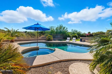 Located on a Prime, Private View Lot this 4-bed, 2.5-bath TW on Estrella Mountain Ranch Golf Course in Arizona - for sale on GolfHomes.com, golf home, golf lot