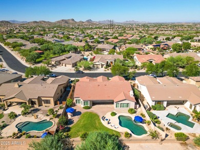 Located on a Prime, Private View Lot this 4-bed, 2.5-bath TW on Estrella Mountain Ranch Golf Course in Arizona - for sale on GolfHomes.com, golf home, golf lot