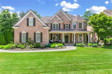 In the Glenaire section of Hamilton Mill, community is on Hamilton Mill Golf Club in Georgia - for sale on GolfHomes.com, golf home, golf lot