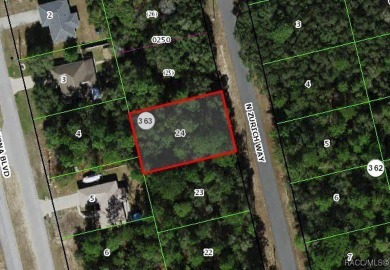 Picturesque homesite in Citrus Springs offering an incredible on Citrus Springs Country Club in Florida - for sale on GolfHomes.com, golf home, golf lot