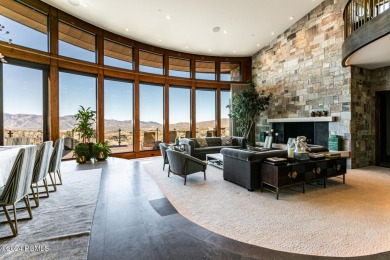 This incredible modern and vibrant 7 bed, 9 bath, 10000+ square on Promontory Golf Club  in Utah - for sale on GolfHomes.com, golf home, golf lot