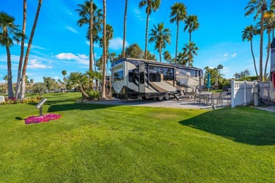 Expanded FULLY PAVED golf course lot, boasting panoramic views on Outdoor Resorts/Palm Springs in California - for sale on GolfHomes.com, golf home, golf lot