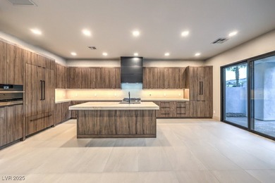 Fully remodeled showpiece with brand-new pool, custom cabinets on Red Rock Country Club in Nevada - for sale on GolfHomes.com, golf home, golf lot