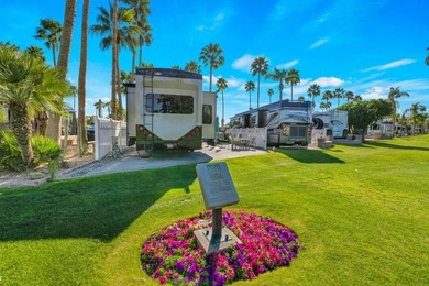 Expanded FULLY PAVED golf course lot, boasting panoramic views on Outdoor Resorts/Palm Springs in California - for sale on GolfHomes.com, golf home, golf lot