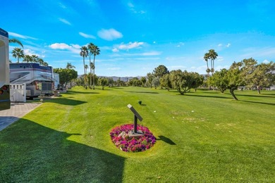 Expanded FULLY PAVED golf course lot, boasting panoramic views on Outdoor Resorts/Palm Springs in California - for sale on GolfHomes.com, golf home, golf lot