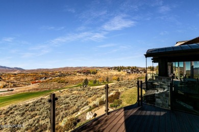 This incredible modern and vibrant 7 bed, 9 bath, 10000+ square on Promontory Golf Club  in Utah - for sale on GolfHomes.com, golf home, golf lot