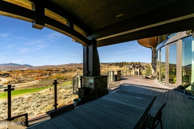 This incredible modern and vibrant 7 bed, 9 bath, 10000+ square on Promontory Golf Club  in Utah - for sale on GolfHomes.com, golf home, golf lot