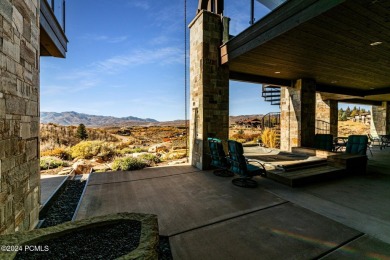 This incredible modern and vibrant 7 bed, 9 bath, 10000+ square on Promontory Golf Club  in Utah - for sale on GolfHomes.com, golf home, golf lot