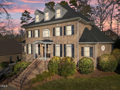 Welcome to 219 Brown Bear, a stately brick colonial residence in on The Preserve At Jordan Lake Golf Club in North Carolina - for sale on GolfHomes.com, golf home, golf lot