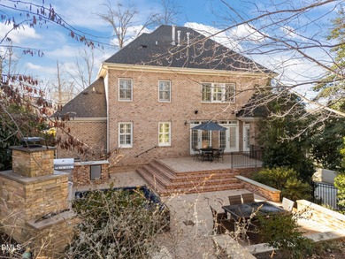 Welcome to 219 Brown Bear, a stately brick colonial residence in on The Preserve At Jordan Lake Golf Club in North Carolina - for sale on GolfHomes.com, golf home, golf lot