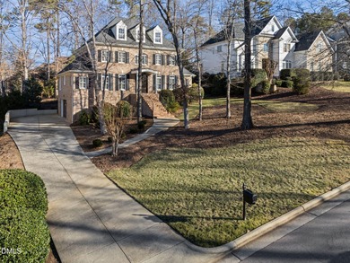 Welcome to 219 Brown Bear, a stately brick colonial residence in on The Preserve At Jordan Lake Golf Club in North Carolina - for sale on GolfHomes.com, golf home, golf lot