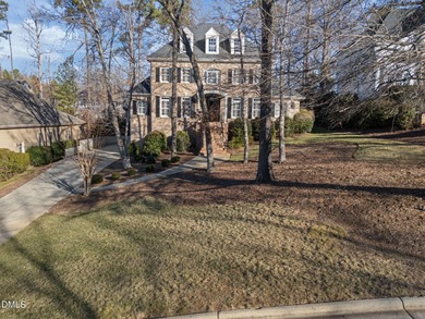 Welcome to 219 Brown Bear, a stately brick colonial residence in on The Preserve At Jordan Lake Golf Club in North Carolina - for sale on GolfHomes.com, golf home, golf lot