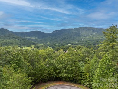 Private lot with mountain & golf course views in the highly on Brights Creek Golf Course in North Carolina - for sale on GolfHomes.com, golf home, golf lot