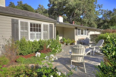 A remodeled quintessential Hope Ranch cottage set on a quiet on La Cumbre Country Club in California - for sale on GolfHomes.com, golf home, golf lot