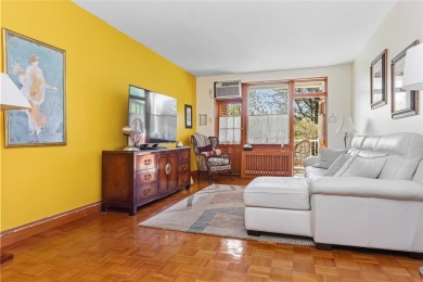 Welcome home to this beautifully appointed two-bedroom, two-bath on Pelham Country Club in New York - for sale on GolfHomes.com, golf home, golf lot
