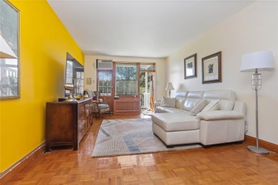Welcome home to this beautifully appointed two-bedroom, two-bath on Pelham Country Club in New York - for sale on GolfHomes.com, golf home, golf lot