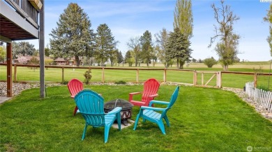 Gorgeous Othello Golf Course Views from the Deck of this on Othello Golf Club in Washington - for sale on GolfHomes.com, golf home, golf lot