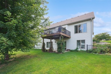 Spectacular custom walkout ranch in popular Copper Creek on Copper Creek Golf Course in Iowa - for sale on GolfHomes.com, golf home, golf lot