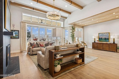 In a community celebrated for its sleek mountain-modern homes on Talisker Club At Tuhaye in Utah - for sale on GolfHomes.com, golf home, golf lot