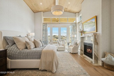 In a community celebrated for its sleek mountain-modern homes on Talisker Club At Tuhaye in Utah - for sale on GolfHomes.com, golf home, golf lot