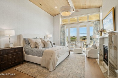 In a community celebrated for its sleek mountain-modern homes on Talisker Club At Tuhaye in Utah - for sale on GolfHomes.com, golf home, golf lot