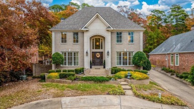 By Hole 3 of Chenal's Founders golf course, this impressive 5 on Chenal Country Club - Bear Den Mountain in Arkansas - for sale on GolfHomes.com, golf home, golf lot