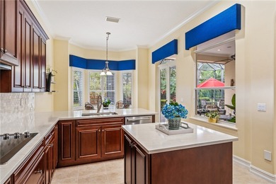 Beautiful 3BR home perfectly positioned on a Private, tropical on Oak Harbor Country Club in Florida - for sale on GolfHomes.com, golf home, golf lot