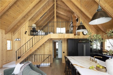 Welcome to the Modern Lodge. A dreamy designer cabin tucked in on Lake Arrowhead Country Club in California - for sale on GolfHomes.com, golf home, golf lot