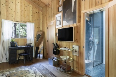 Welcome to the Modern Lodge. A dreamy designer cabin tucked in on Lake Arrowhead Country Club in California - for sale on GolfHomes.com, golf home, golf lot