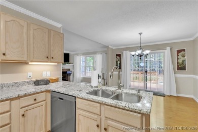 Welcome to this gorgeous home in the desirable Golf North on Carolina Trace Country Club in North Carolina - for sale on GolfHomes.com, golf home, golf lot