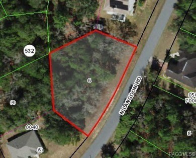 Picturesque homesite in Citrus Springs offering an incredible on Citrus Springs Country Club in Florida - for sale on GolfHomes.com, golf home, golf lot
