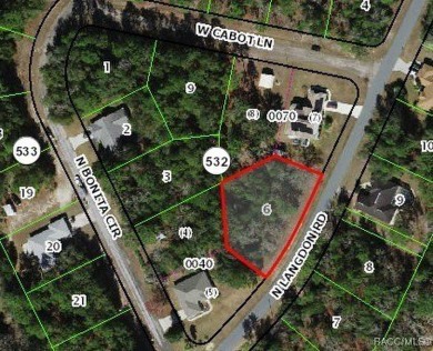 Picturesque homesite in Citrus Springs offering an incredible on Citrus Springs Country Club in Florida - for sale on GolfHomes.com, golf home, golf lot