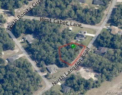 Picturesque homesite in Citrus Springs offering an incredible on Citrus Springs Country Club in Florida - for sale on GolfHomes.com, golf home, golf lot