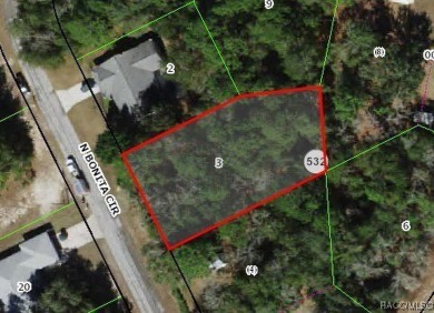 Picturesque homesite in Citrus Springs offering an incredible on Citrus Springs Country Club in Florida - for sale on GolfHomes.com, golf home, golf lot