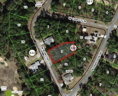 Picturesque homesite in Citrus Springs offering an incredible on Citrus Springs Country Club in Florida - for sale on GolfHomes.com, golf home, golf lot