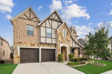 This meticulously maintained two-story residence is just steps on The Tribute At the Colony in Texas - for sale on GolfHomes.com, golf home, golf lot