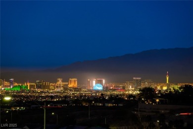 Beautiful Views of Las Vegas Strip, Mountains & Valley on Revere Golf Club in Nevada - for sale on GolfHomes.com, golf home, golf lot