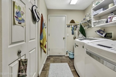 Welcome to this beautifully maintained 3-bedroom, 2-bathroom on Timber Pines Golf Course in Florida - for sale on GolfHomes.com, golf home, golf lot