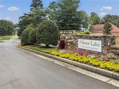 Welcome to your dream home in the sought-after Mirror Lake golf on Mirror Lake Golf Club in Georgia - for sale on GolfHomes.com, golf home, golf lot
