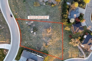 STUNNING VIEWS! Build your dream home and enjoy this sunset on Warm Springs Golf Club in Idaho - for sale on GolfHomes.com, golf home, golf lot