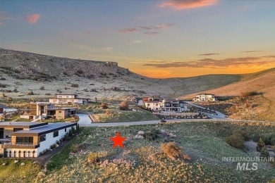 STUNNING VIEWS! Build your dream home and enjoy this sunset on Warm Springs Golf Club in Idaho - for sale on GolfHomes.com, golf home, golf lot